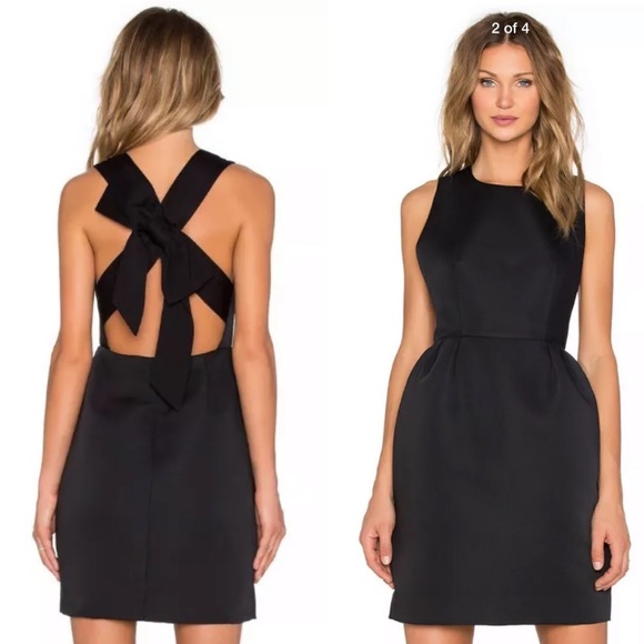 kate spade Dresses & Skirts - NEW Kate Spade $488 Black Blaze Bow Black Dress